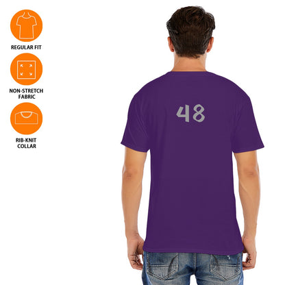 Unisex O-neck Short Sleeve T-shirt - Gabe's 48th