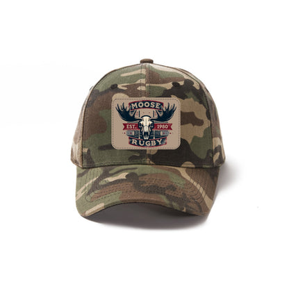 Vintage Moose Rugby Baseball Cap - Stylish Rugby Headwear