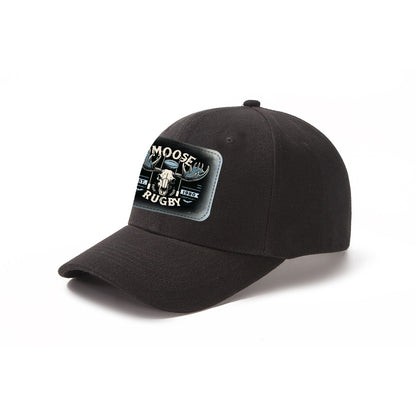 Vintage Moose Rugby Baseball Cap - Stylish Rugby Headwear