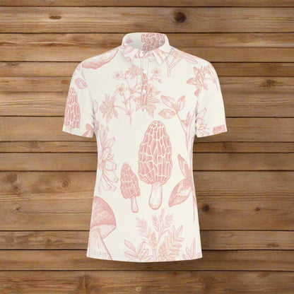 Flora & Fungi Stretch Polo Shirt