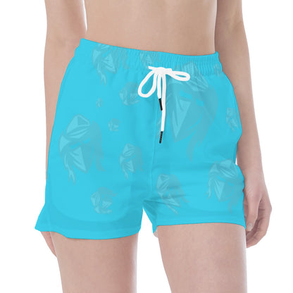 Rowdy Ruckers Women's Wide Waistband Sport Shorts