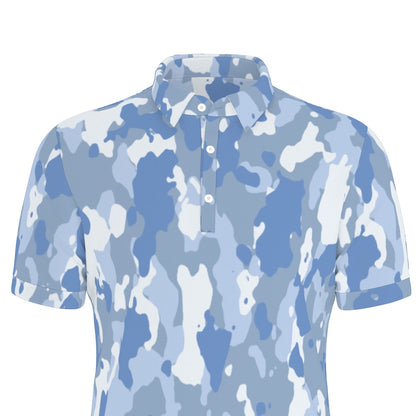 South Pole Camo Stretch Polo Shirt