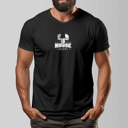 Vintage Moose Rugby Unisex O-neck Short Sleeve T-shirt | 180GSM Cotton