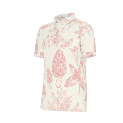 Flora & Fungi Stretch Polo Shirt