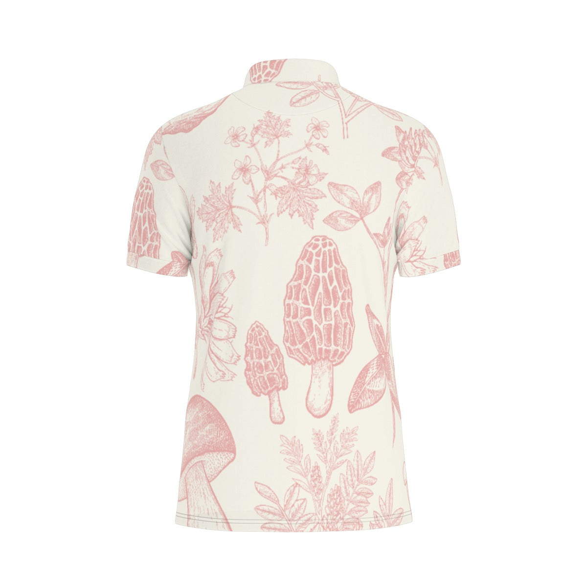 Flora & Fungi Stretch Polo Shirt