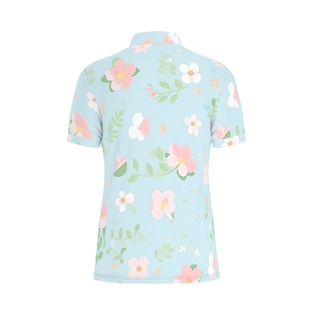 Springtime Serenade Stretch Polo Shirt