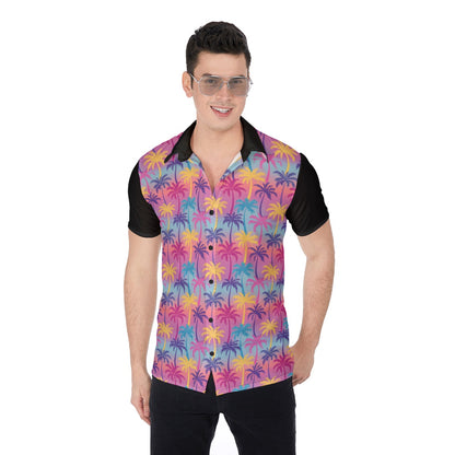 Men's short Sleeve Button Up Shirt - Click to view more designs
