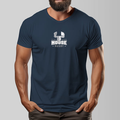Vintage Moose Rugby Unisex O-neck Short Sleeve T-shirt | 180GSM Cotton