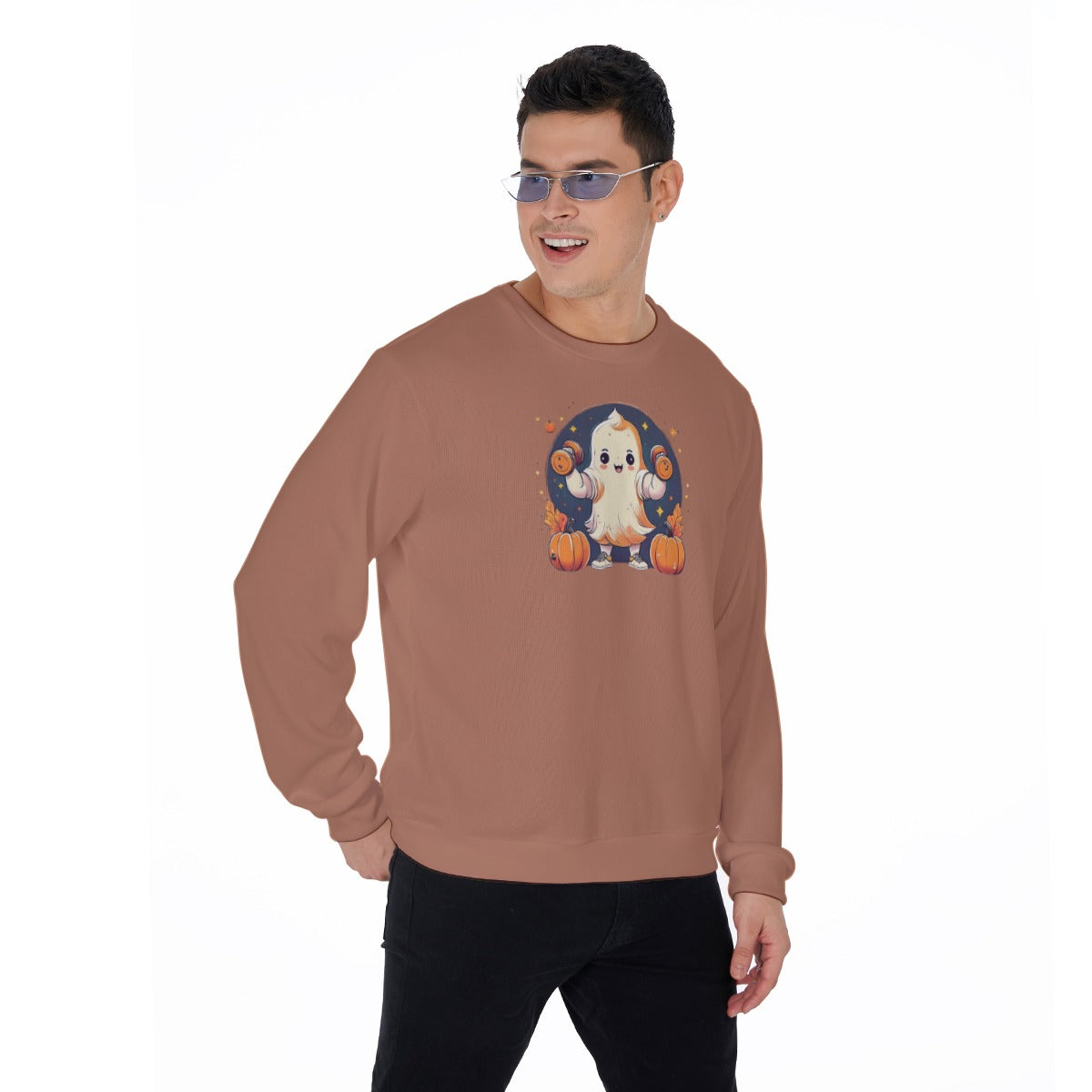 Pick your Favorite Halloween Graphic Design - All-Over Print Men's Sweater