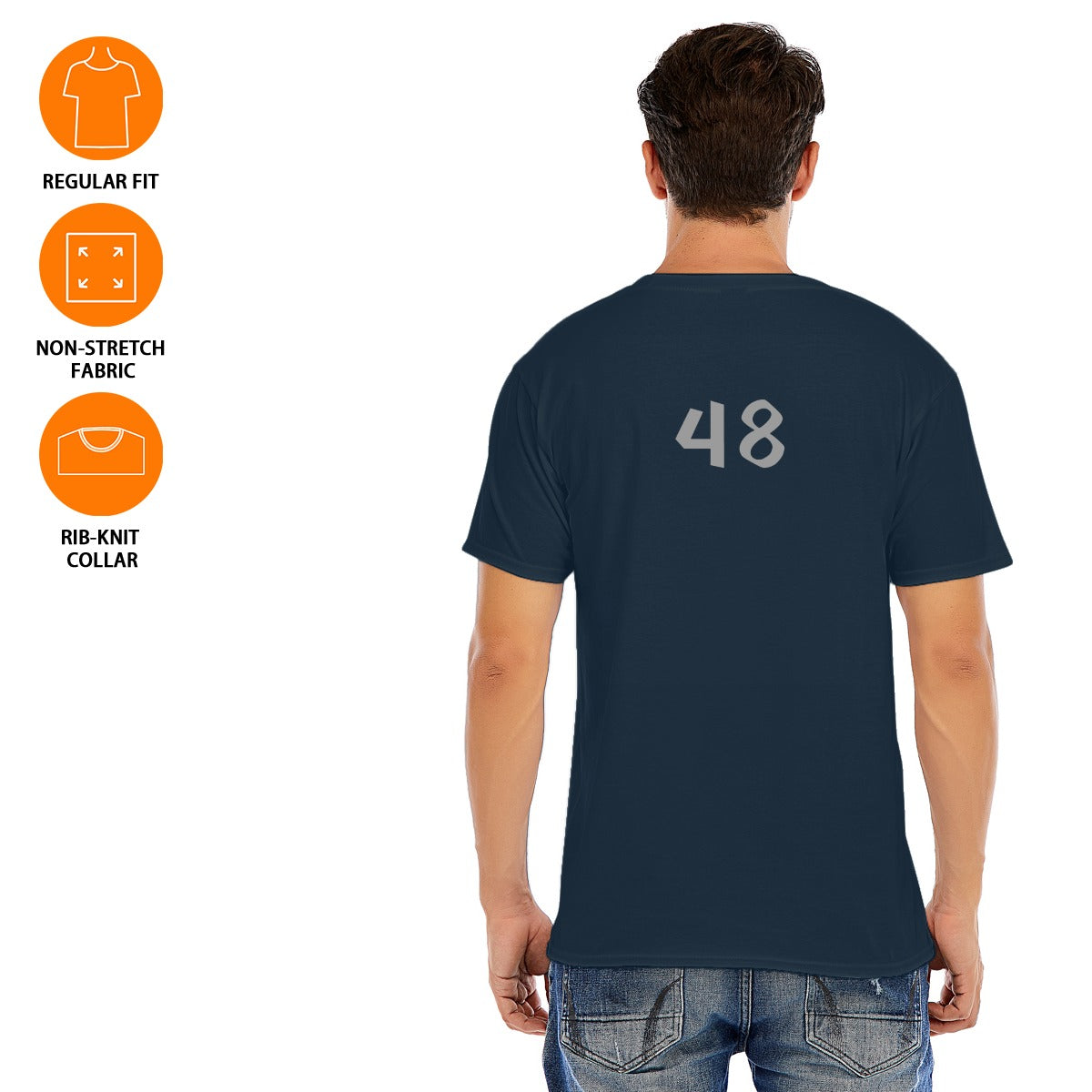 Unisex O-neck Short Sleeve T-shirt | 180GSM Cotton (DTF)