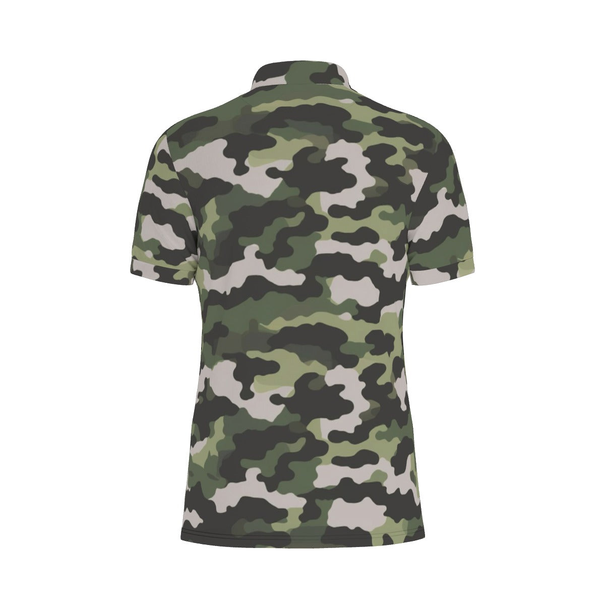 Dressed-up Camo Stretch Polo Shirt