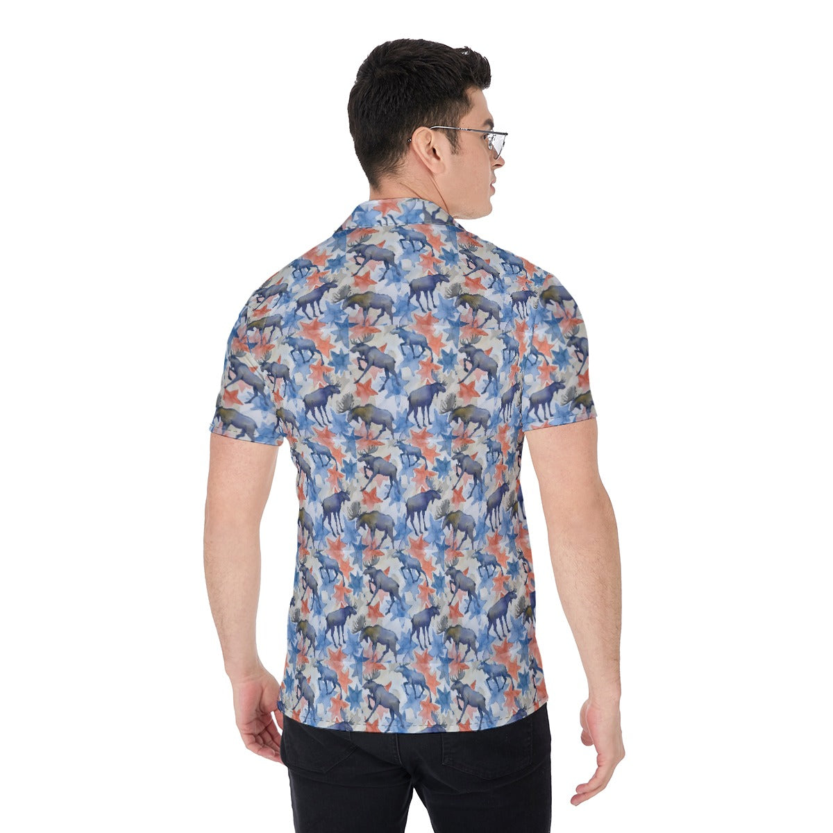 Men's short Sleeve Button Up Shirt - Click to view more designs