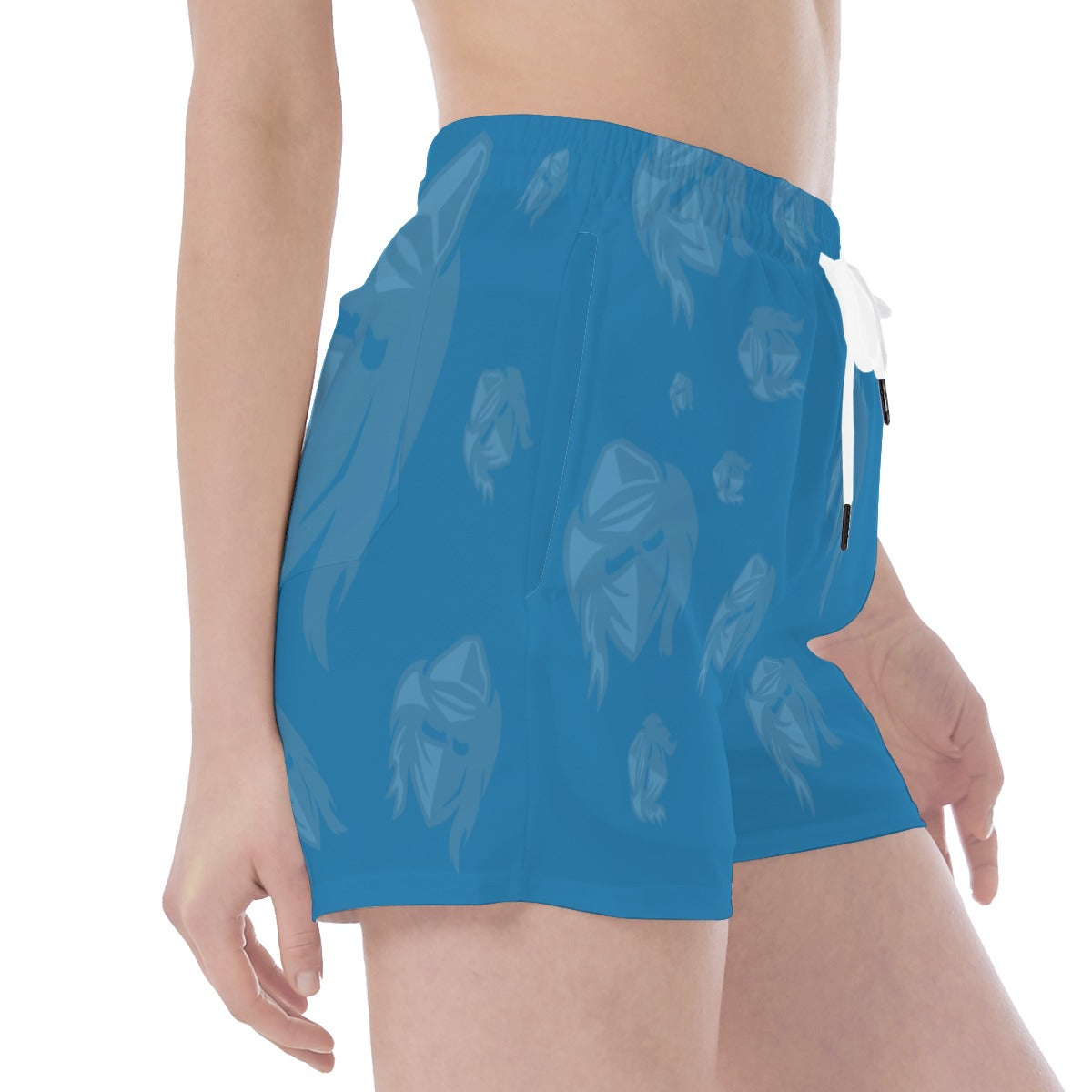 Rowdy Ruckers Women's Wide Waistband Sport Shorts