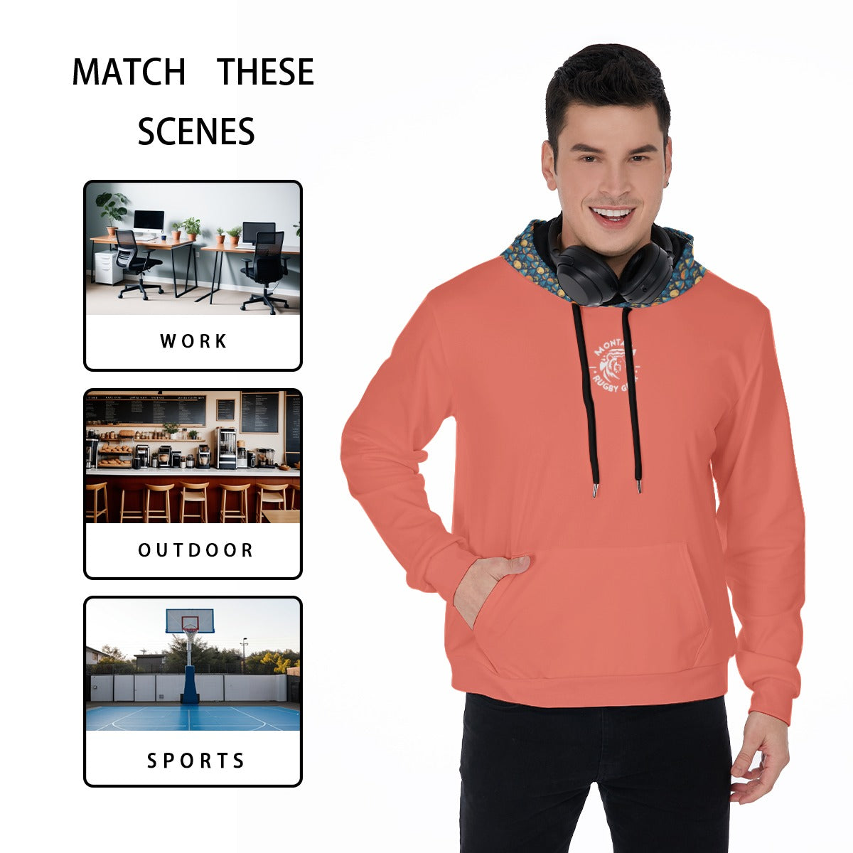 Men's Pullover Hoodie - Click to view more designs