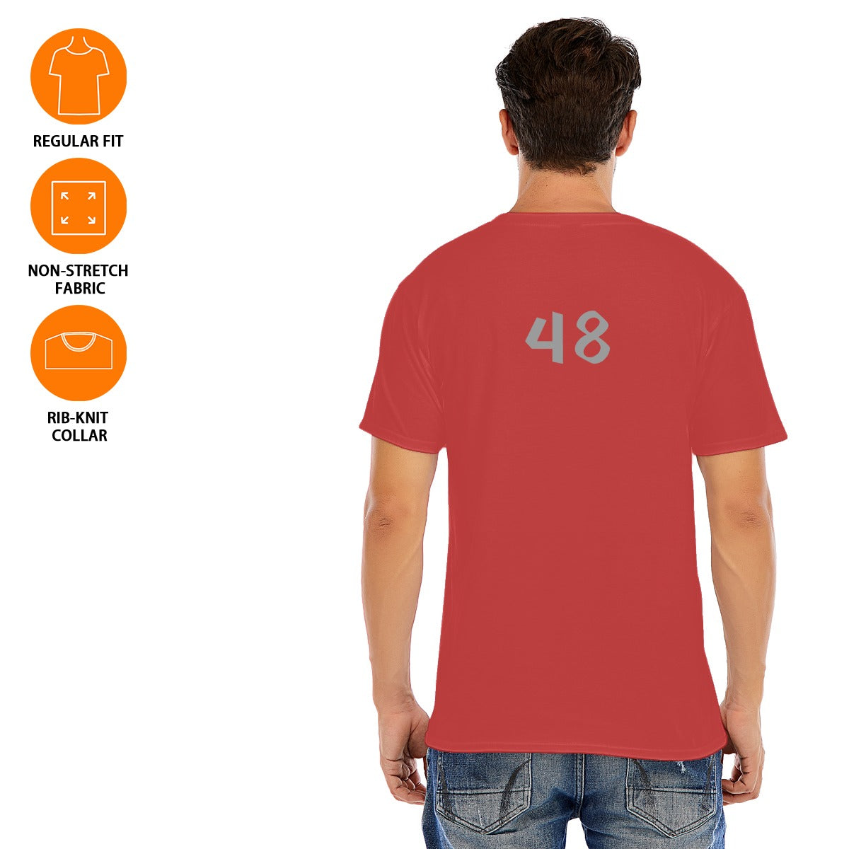 Unisex O-neck Short Sleeve T-shirt | 180GSM Cotton (DTF)