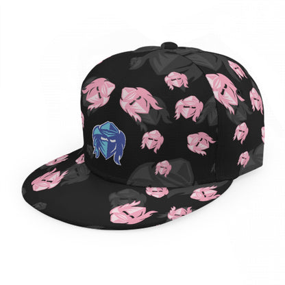 Rowdy Ruckers Flat Brim Baseball Cap - Stylish Rugby Headwear