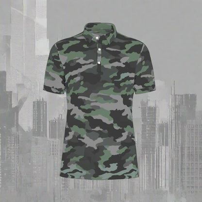 Monochrome Tactical Stretch Polo Shirt