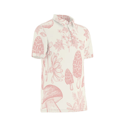 Flora & Fungi Stretch Polo Shirt