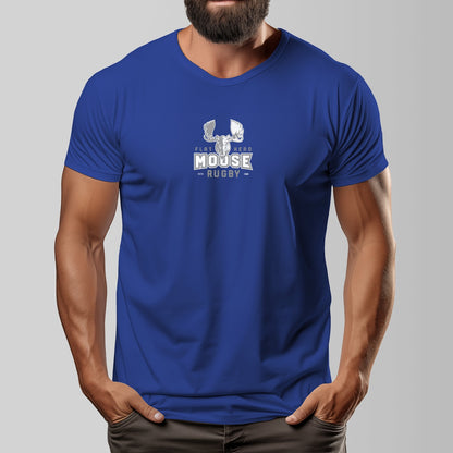 Vintage Moose Rugby Unisex O-neck Short Sleeve T-shirt | 180GSM Cotton