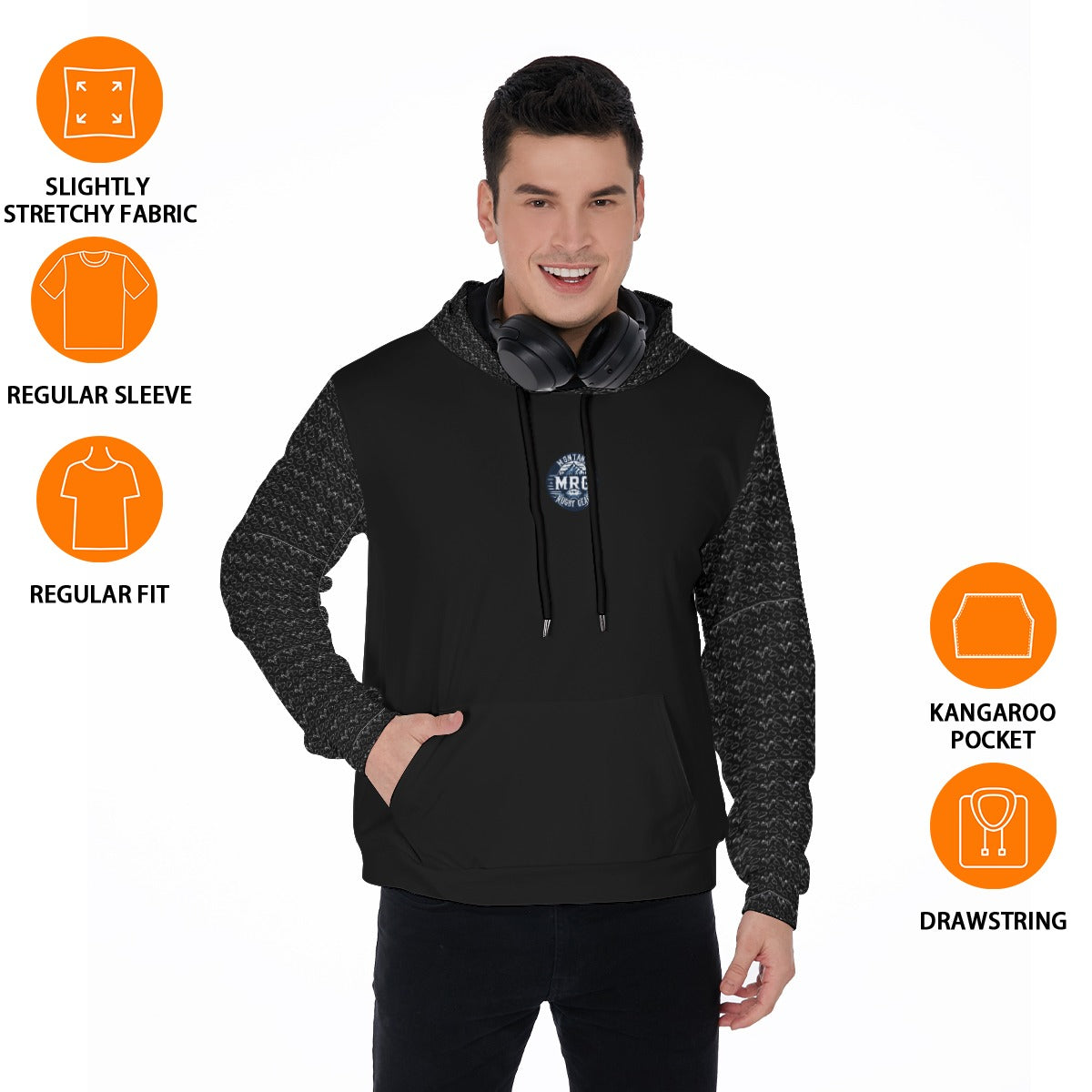 Men's Pullover Hoodie - Click to view more designs
