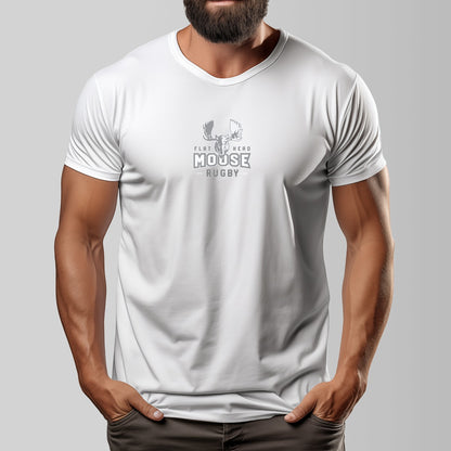 Vintage Moose Rugby Unisex O-neck Short Sleeve T-shirt | 180GSM Cotton