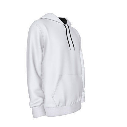 White Men's Pullover Hoodie