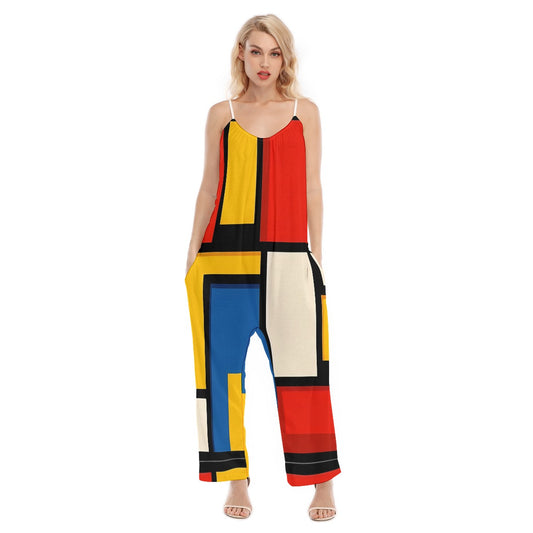 Colorblock Harmony Cami Jumpsuit