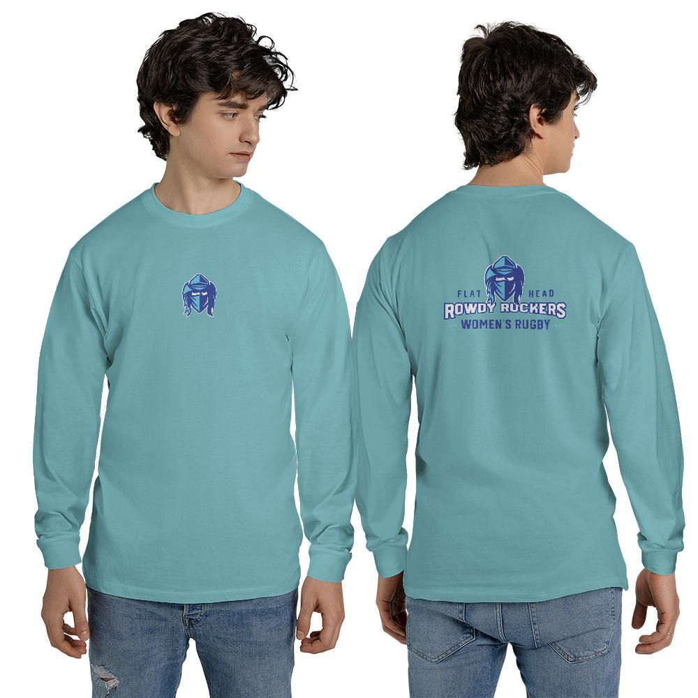 Rowdy Ruckers Long Sleeve T-shirt Comfort Colors 6014 (Made in US)