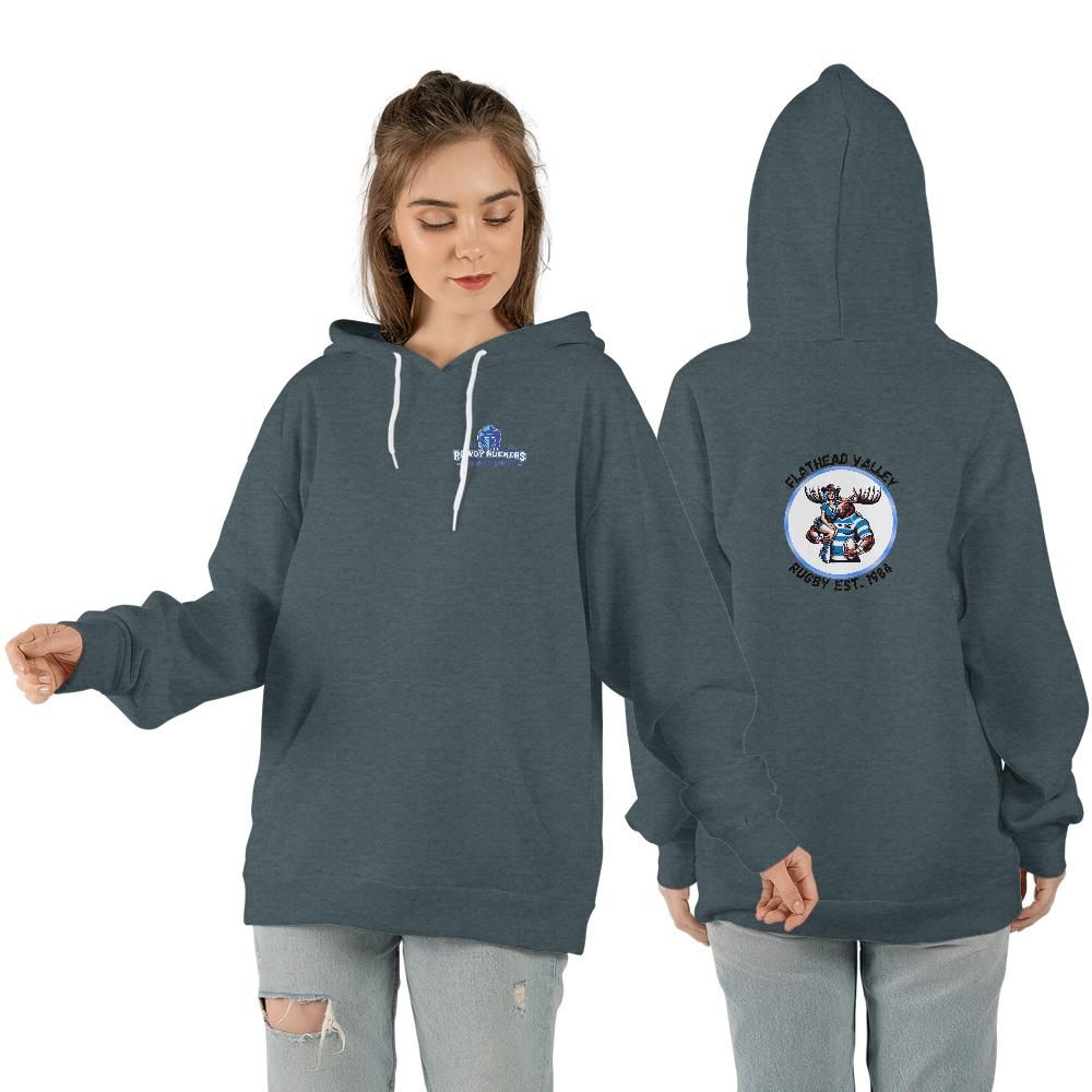 Rowdy Ruckers Classic Unisex Hoodie Gildan 18500 (Made In US)