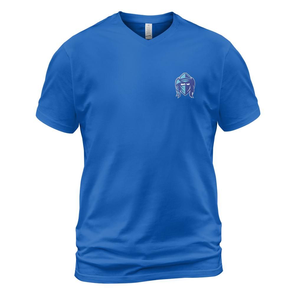Rowdy Ruckers Unisex V-neck T-shirt Bella Canvas 3005 (Made in US)