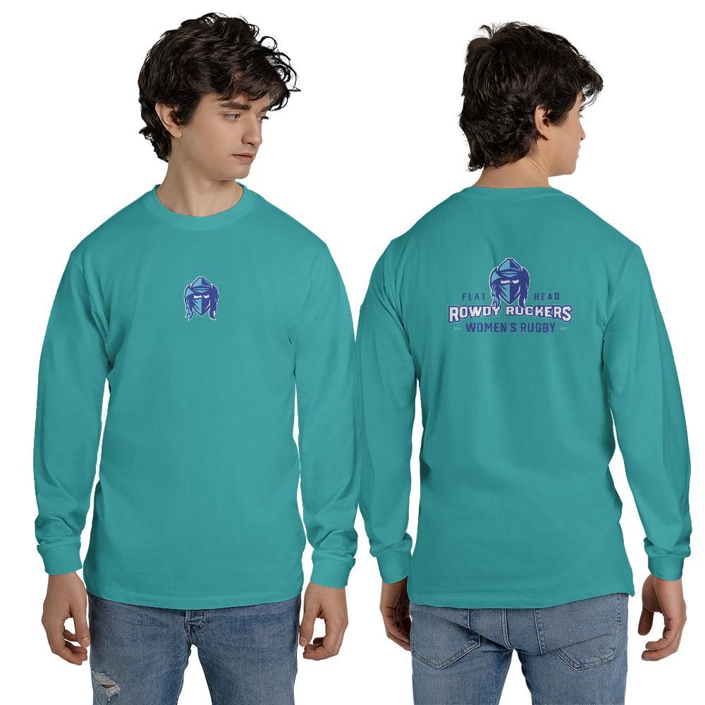 Rowdy Ruckers Long Sleeve T-shirt Comfort Colors 6014 (Made in US)