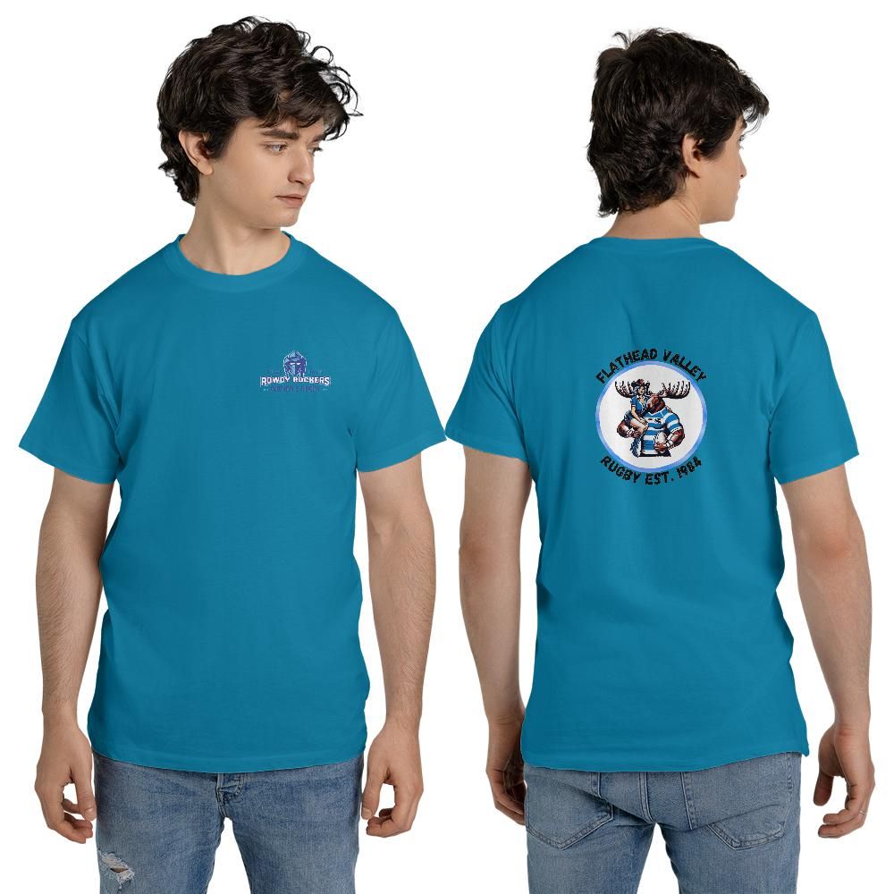 Rowdy Ruckers Classic Unisex T-Shirt Gildan 5000 (Made In US)