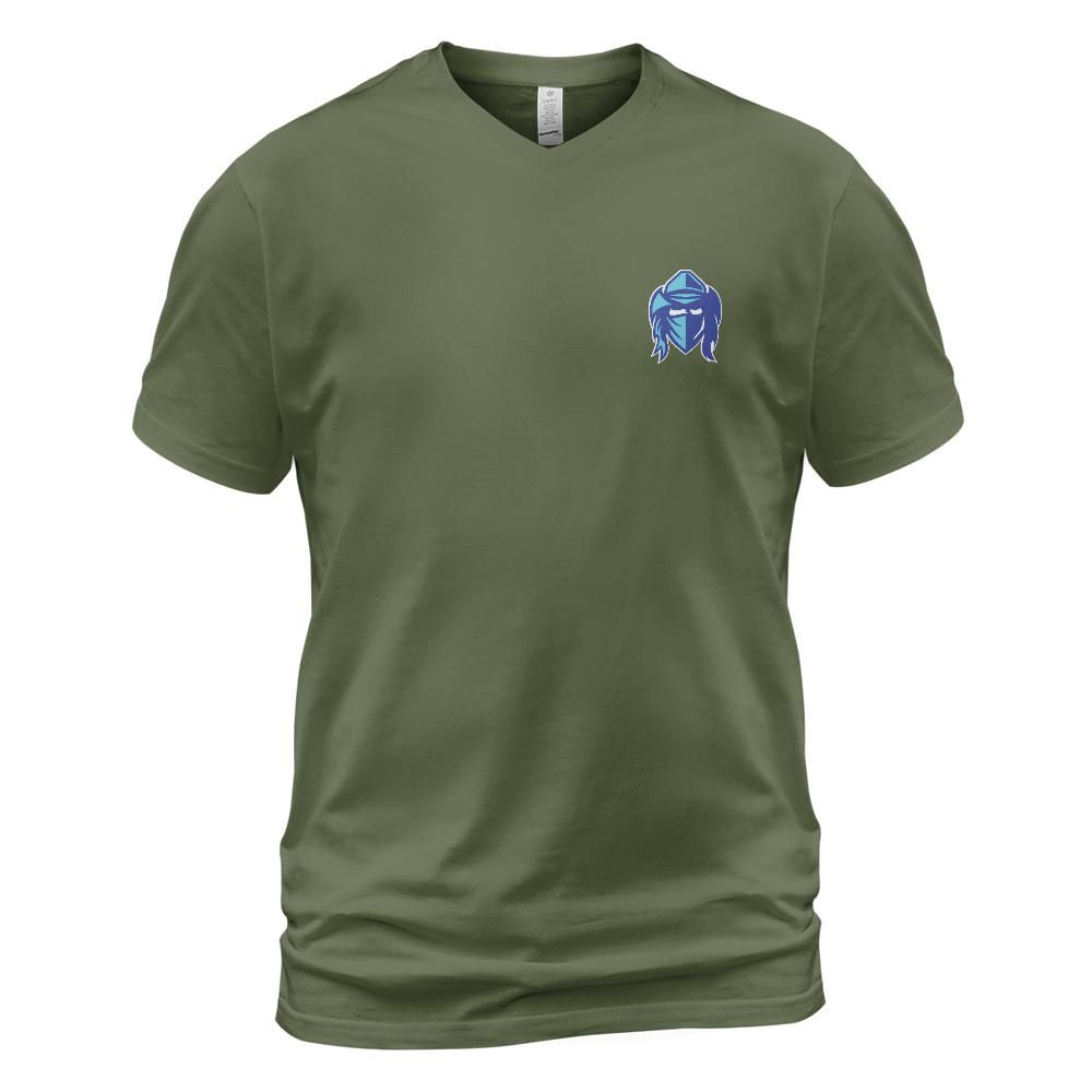 Rowdy Ruckers Unisex V-neck T-shirt Bella Canvas 3005 (Made in US)
