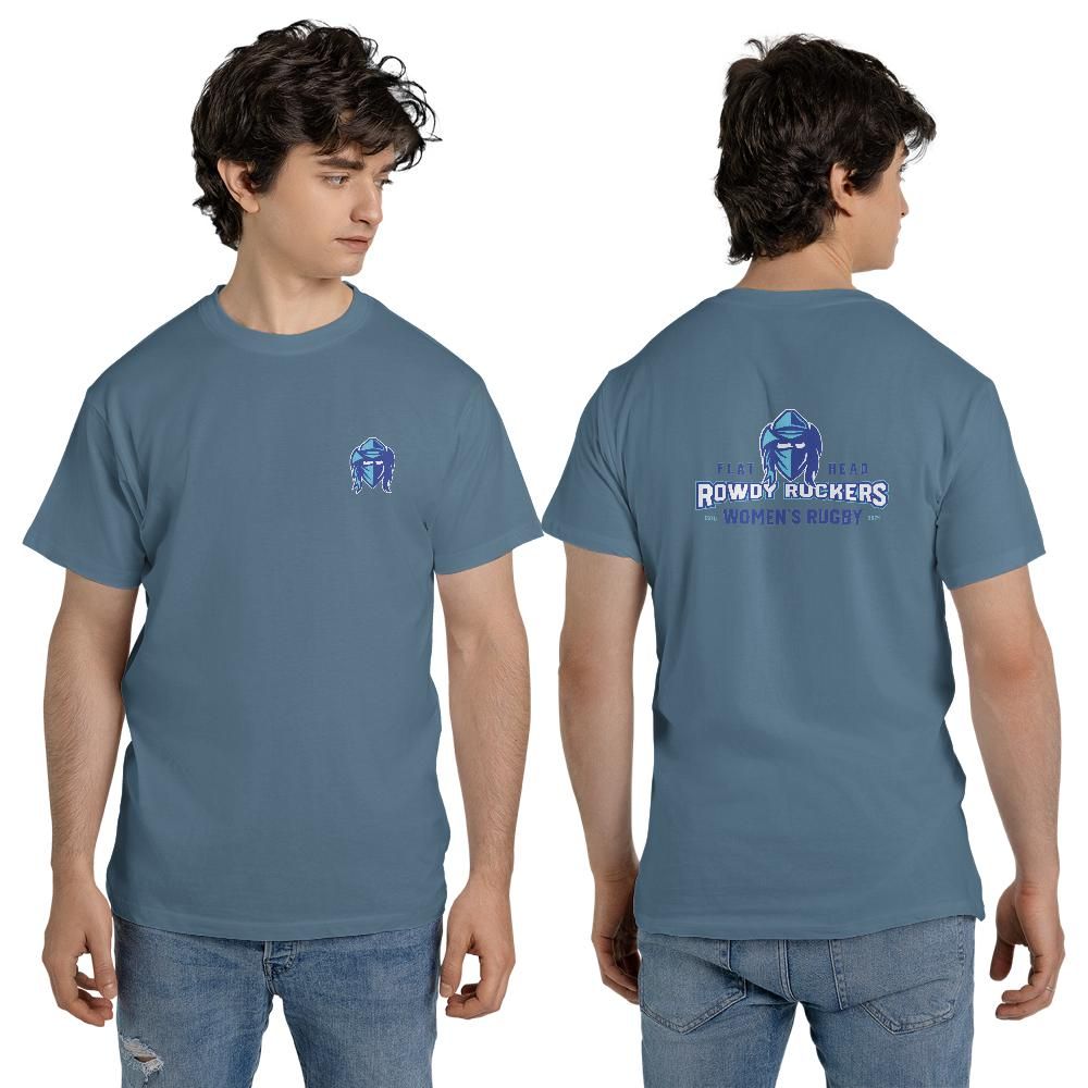 Rowdy Ruckers Unisex Jersey Short Sleeve Tee Bella Canvas 3001 (Made in US)