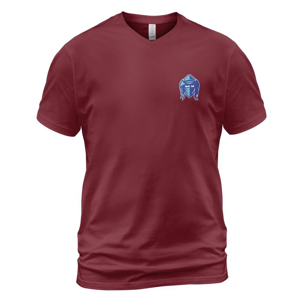Rowdy Ruckers Unisex V-neck T-shirt Bella Canvas 3005 (Made in US)
