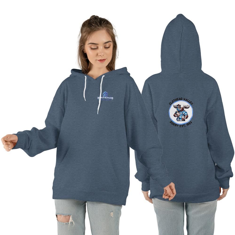 Rowdy Ruckers Classic Unisex Hoodie Gildan 18500 (Made In US)