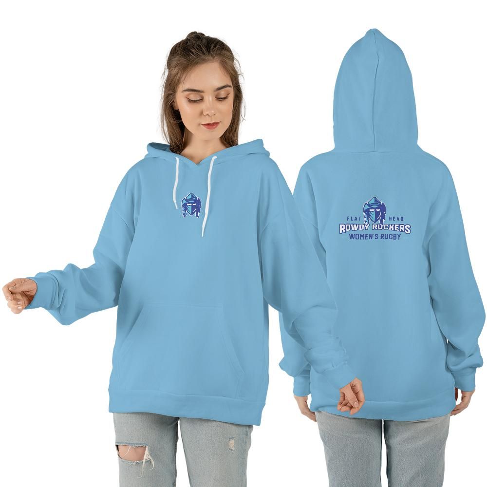 Rowdy Ruckers Classic Unisex Hoodie Gildan 18500 (Made In US)