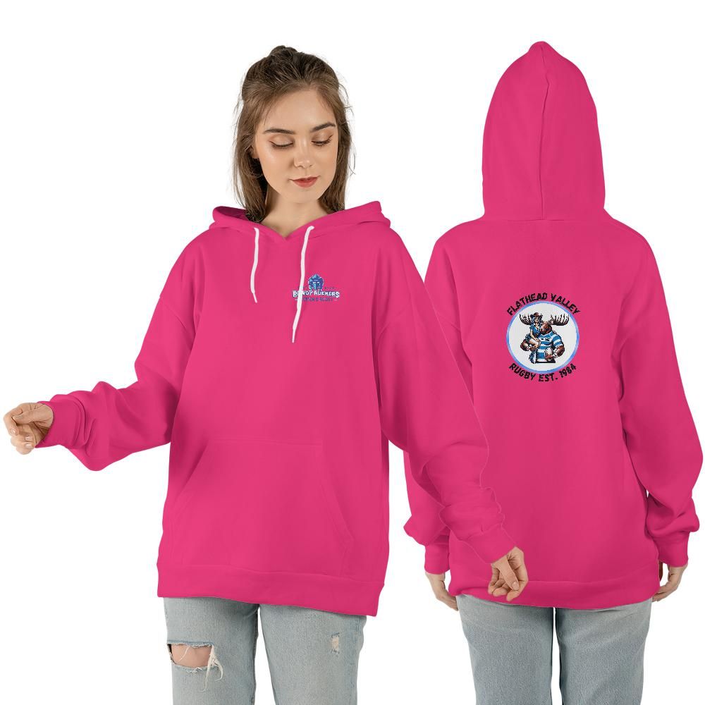 Rowdy Ruckers Classic Unisex Hoodie Gildan 18500 (Made In US)