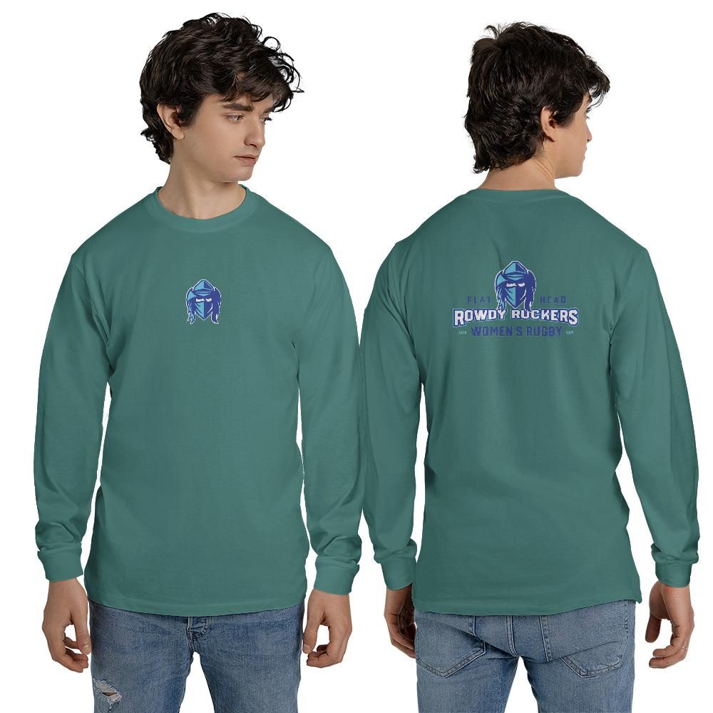 Rowdy Ruckers Long Sleeve T-shirt Comfort Colors 6014 (Made in US)