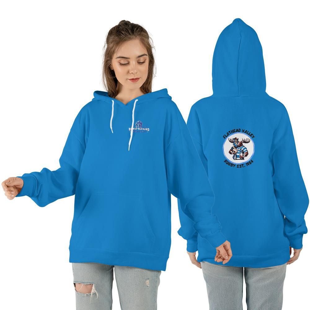 Rowdy Ruckers Classic Unisex Hoodie Gildan 18500 (Made In US)
