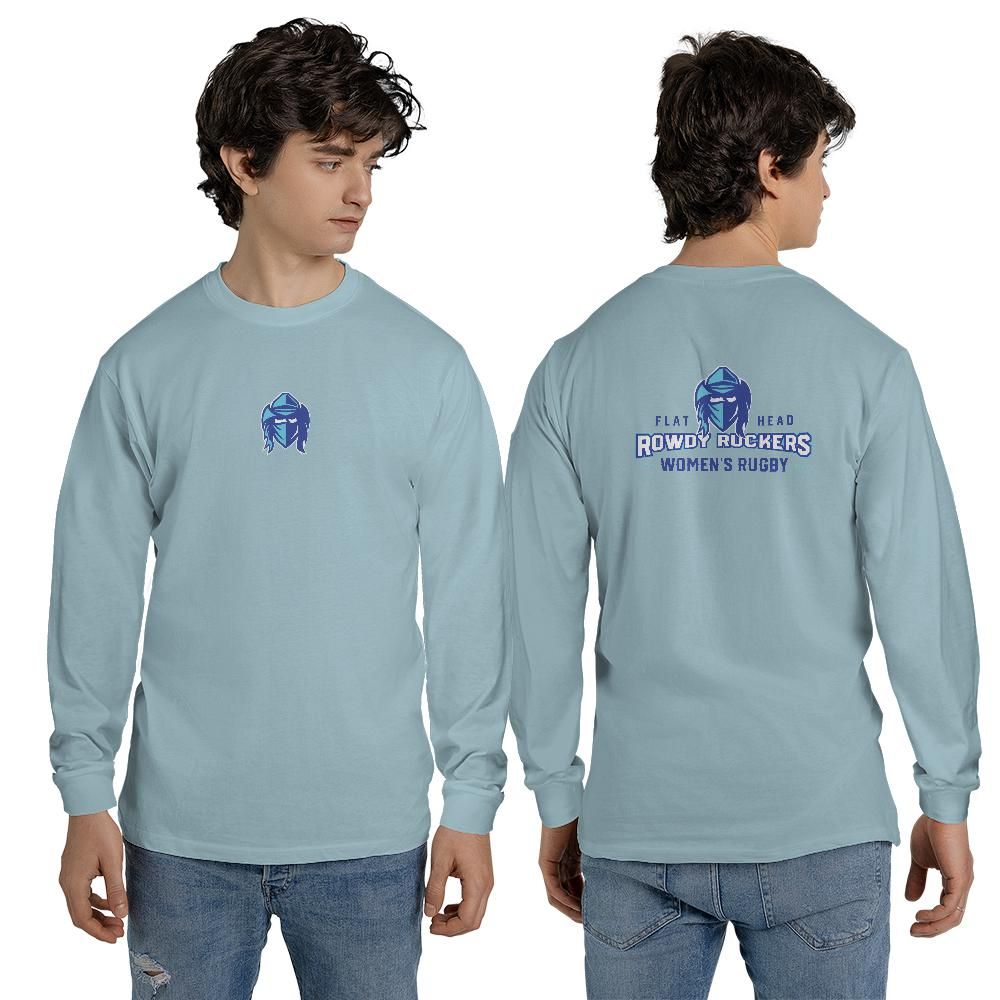 Rowdy Ruckers Long Sleeve T-shirt Comfort Colors 6014 (Made in US)