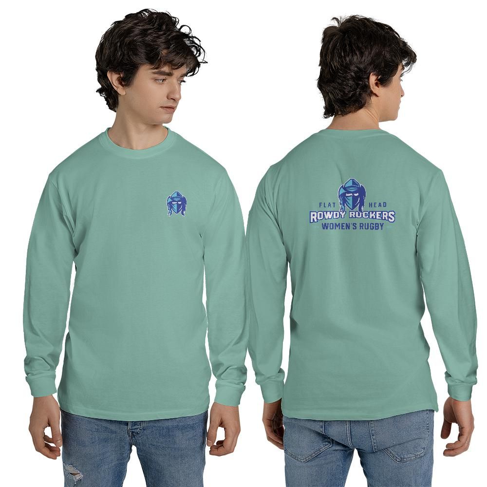 Rowdy Ruckers Long Sleeve T-shirt Comfort Colors 6014 (Made in US)