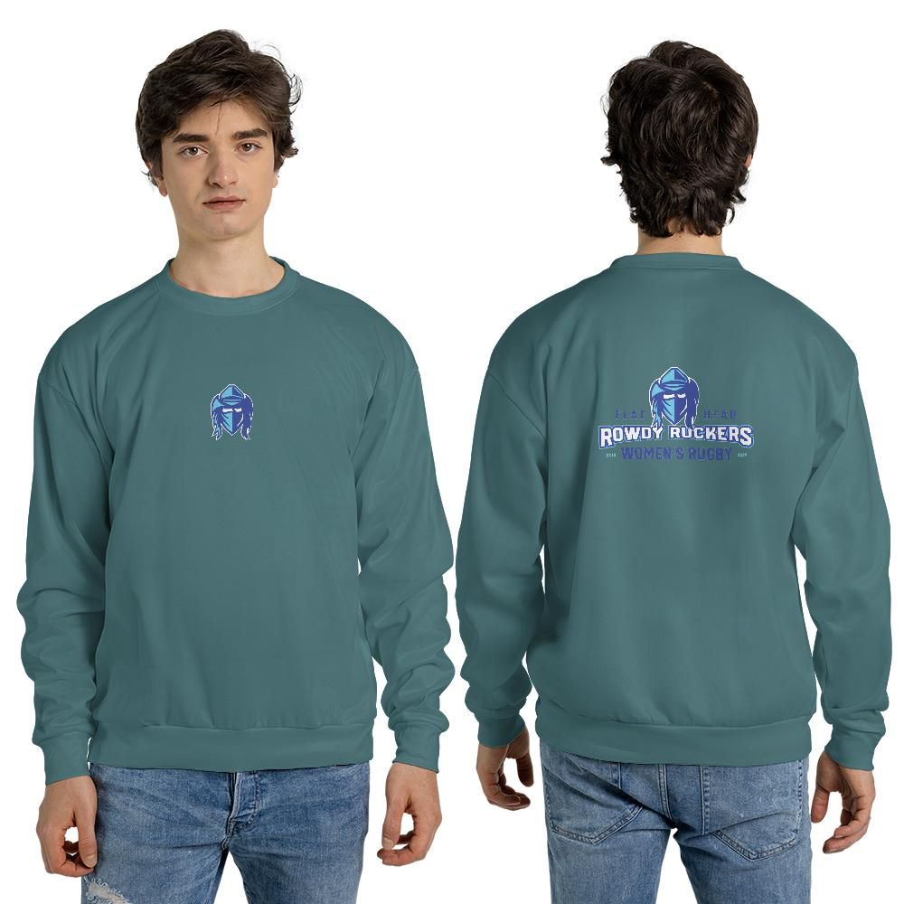 Rowdy Ruckers Classic Unisex Crew-neck Sweatshirt Comfort Colors 1566 (Made in US)