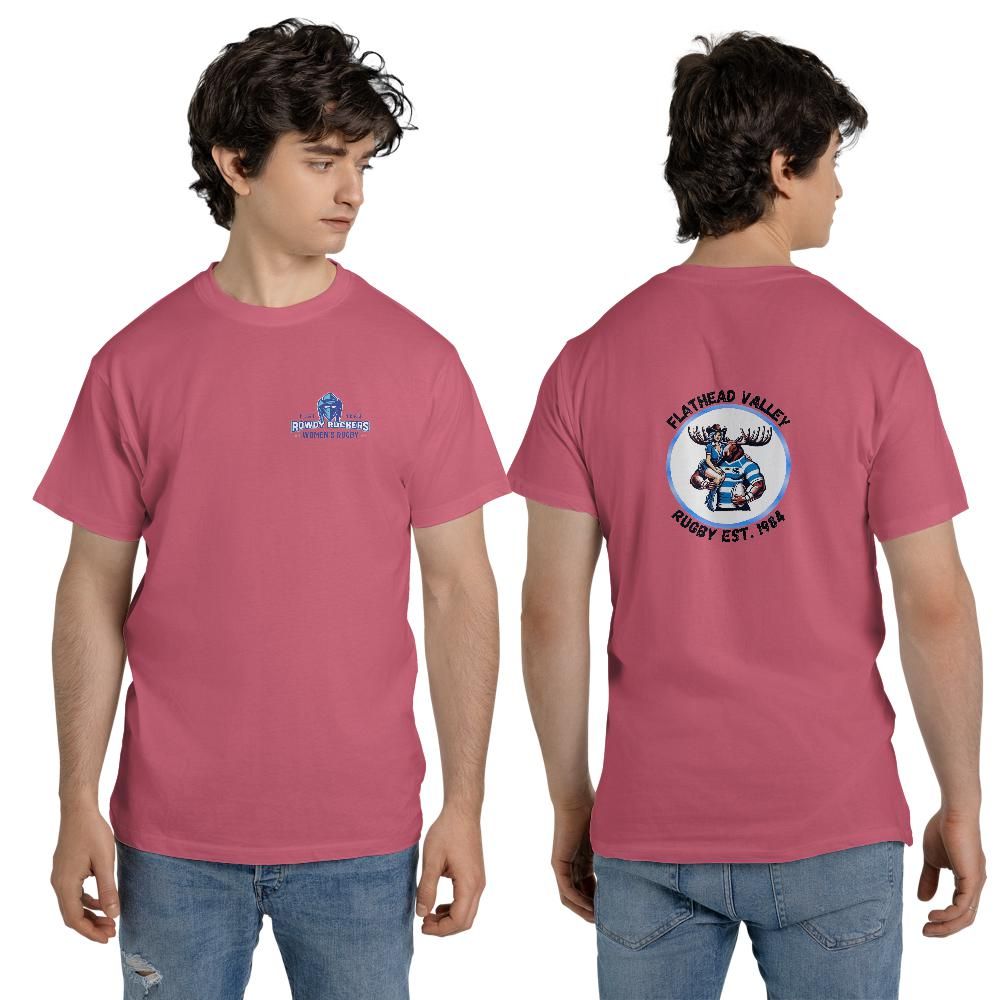 Rowdy Ruckers Classic Unisex T-Shirt Comfort Colors 1717 (Made in US)