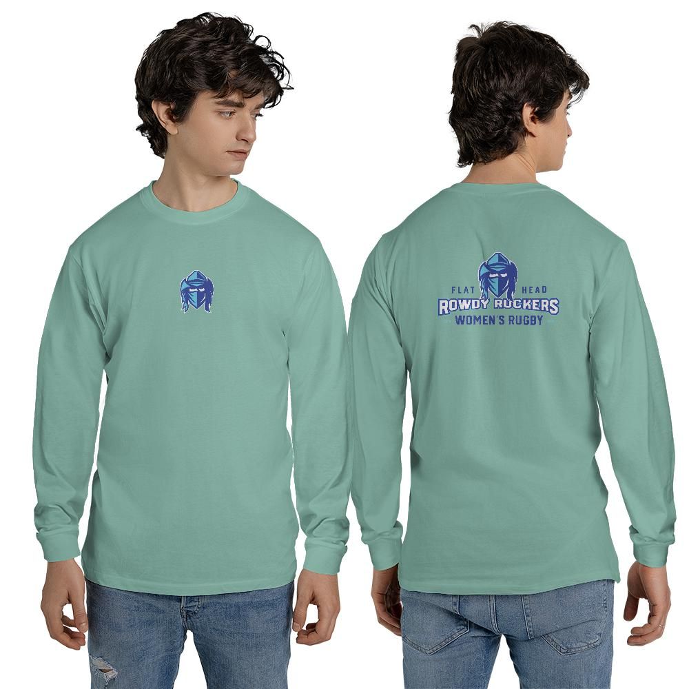 Rowdy Ruckers Long Sleeve T-shirt Comfort Colors 6014 (Made in US)