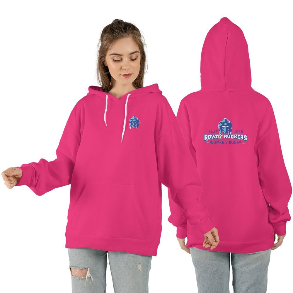 Rowdy Ruckers Classic Unisex Hoodie Gildan 18500 (Made In US)