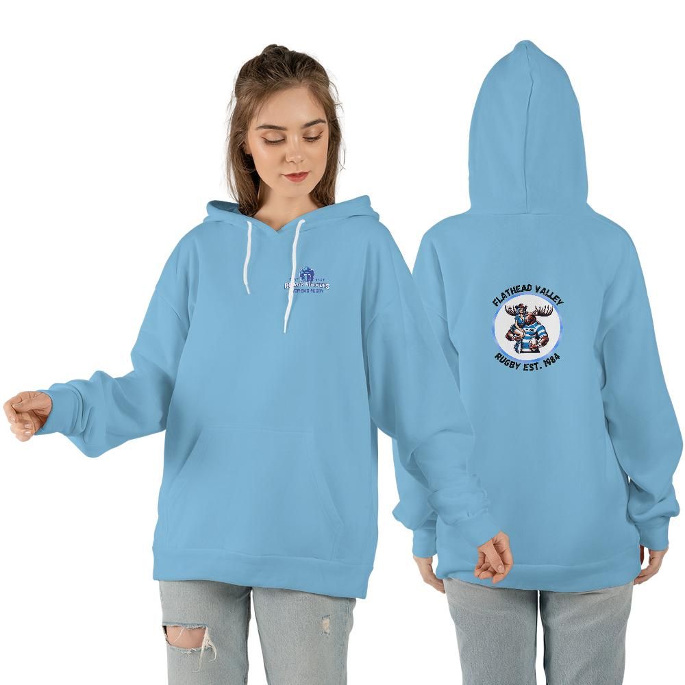 Rowdy Ruckers Classic Unisex Hoodie Gildan 18500 (Made In US)