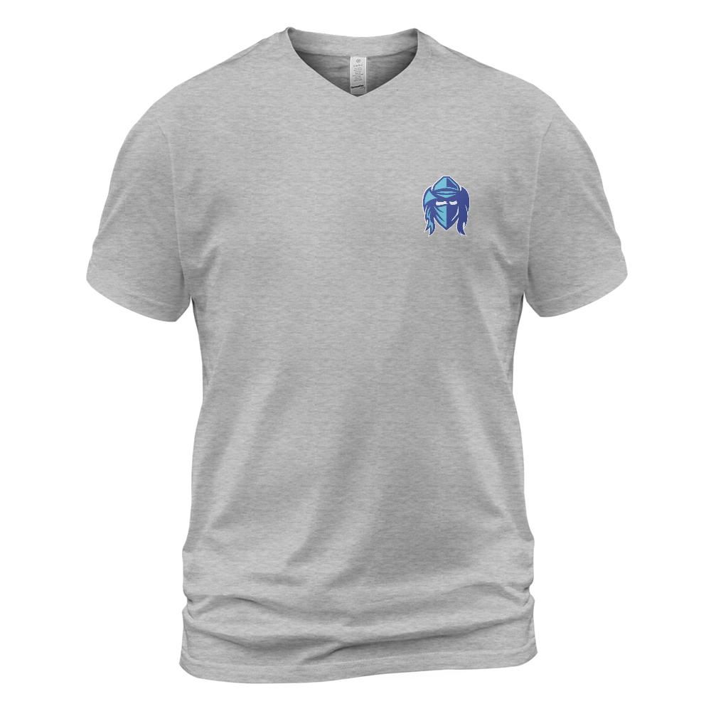 Rowdy Ruckers Unisex V-neck T-shirt Bella Canvas 3005 (Made in US)